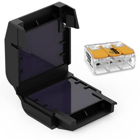CellPack 410357 EASY-PROTECT/413 Boîte de gel pour bornes de raccordement flexible: 0.5-6 mm² rigide: 0.5-6 mm² 1 pc(s) noir Q814033