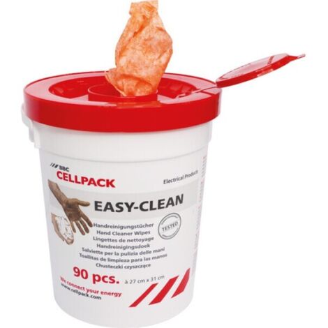 CellPack 434109 EASY-CLEAN Handreinigungstücher, Eimer/90 St.  1 St.