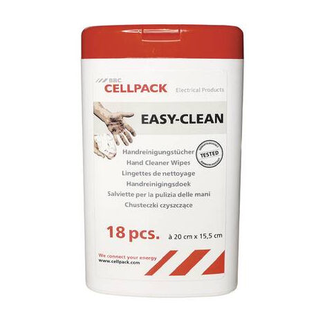 CELLPACK 435266 BOÎTE EASY-CLEAN/18 CHIFFONS 1 PC(S)