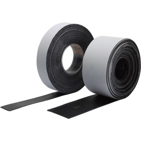 Ruban adhésif isolant PVC - Ep. 0,18mm - 19 mm x 20 m - noir - E-ROBUR