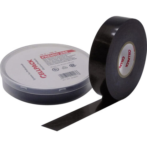 Cellpack PVC-Allwetterband D:0.21mmB:19mmL:6m 388 0.21-19-6 sw