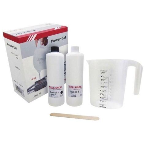 Cellpack Zweikomponenten-Silikon Power Gel 1000 für Abzweigdosen 335121