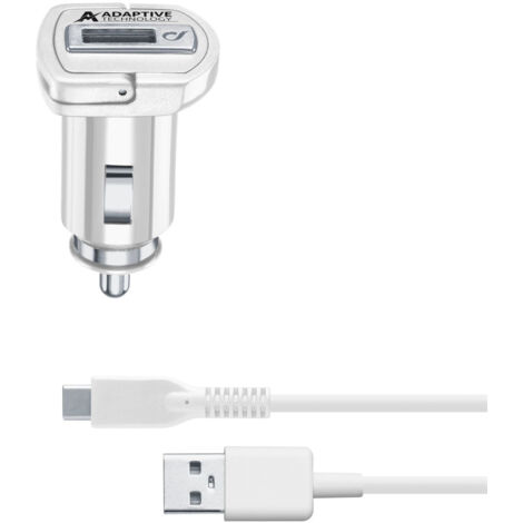 Cellularline Adaptive Fast Car Charger Kit 15W  USB C Samsung