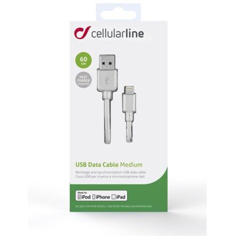 Cellularline Power Cable 60cm - Lightning