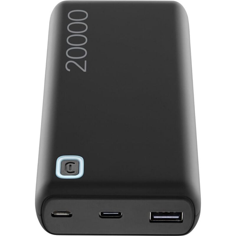 Cellularline Powerbank 20.000mAh black Essence 12W schwarz PBESSENCE20000K