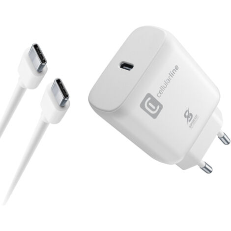 Cellularline Super Fast Charger Kit 25W - USB-C to USB-C - Samsung