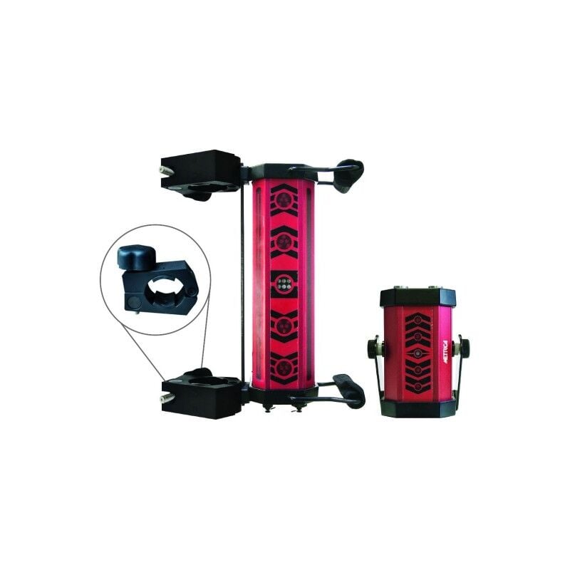 Récepteur Machines Terrassement avec blocage par colliers - Metrica