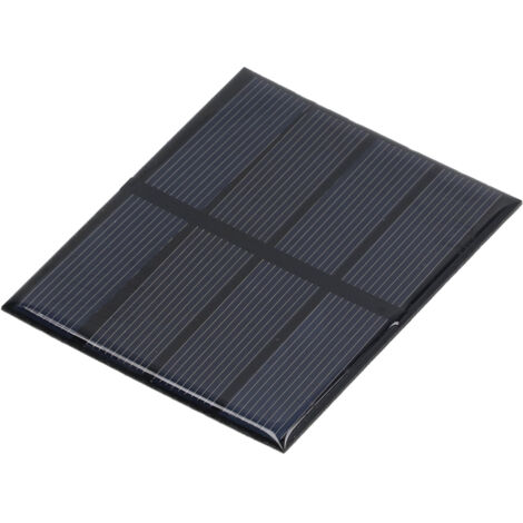 Cellule solaire miniature 0,6 W 2 V en polysilicium, plaque de cellule solaire époxy, module de chargeur de batterie solaire DIY