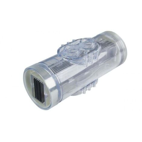 Cellule transparente pour électrolyseur Minisalt 70 – Remplacement facile – Dimensions L 220 x l 50 mm – Pour piscine jusqu'à 95m³ – Pool Technologie