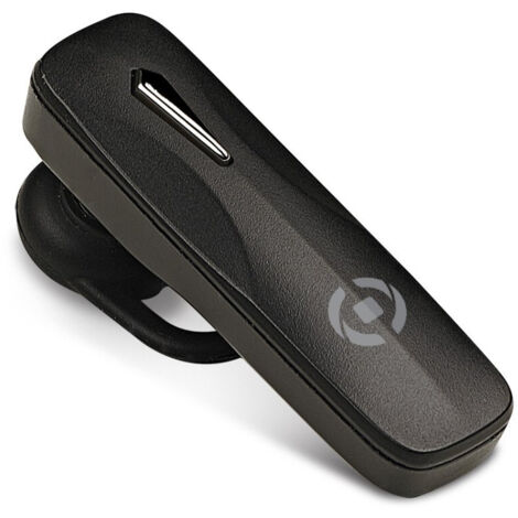 Celly BH10 Auricolare Bluetooth Nero per Chiamate e Musica, 3 Ore di Autonomia