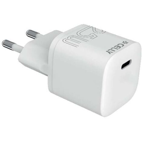 Celly Chargeur deMural Wh 25W White White