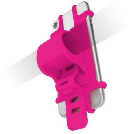 Celly Easy Bike Supporto Passivo per Smartphone per Bike Rosso