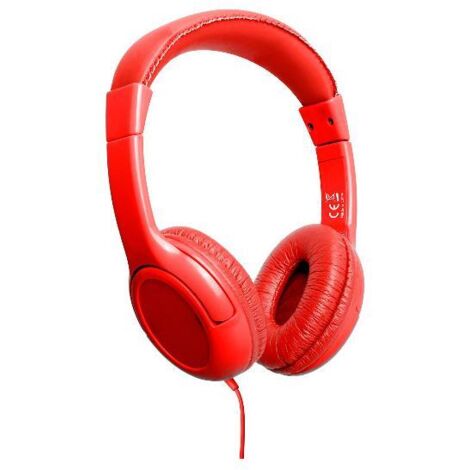 Celly KidsBeat Auriculares Alámbrico Diadema Rojo