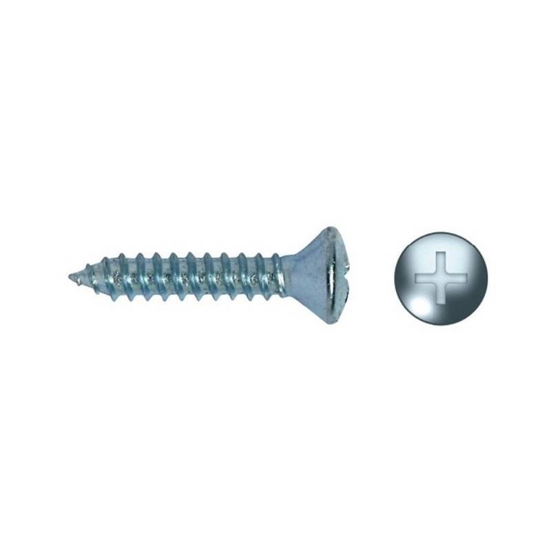 

942327983 Tornillo rosca chapa cabeza gota sebo impronta PHILIPS DIN 7983 4,2x32 mm Cincado (Envase 250 ud) - Celo