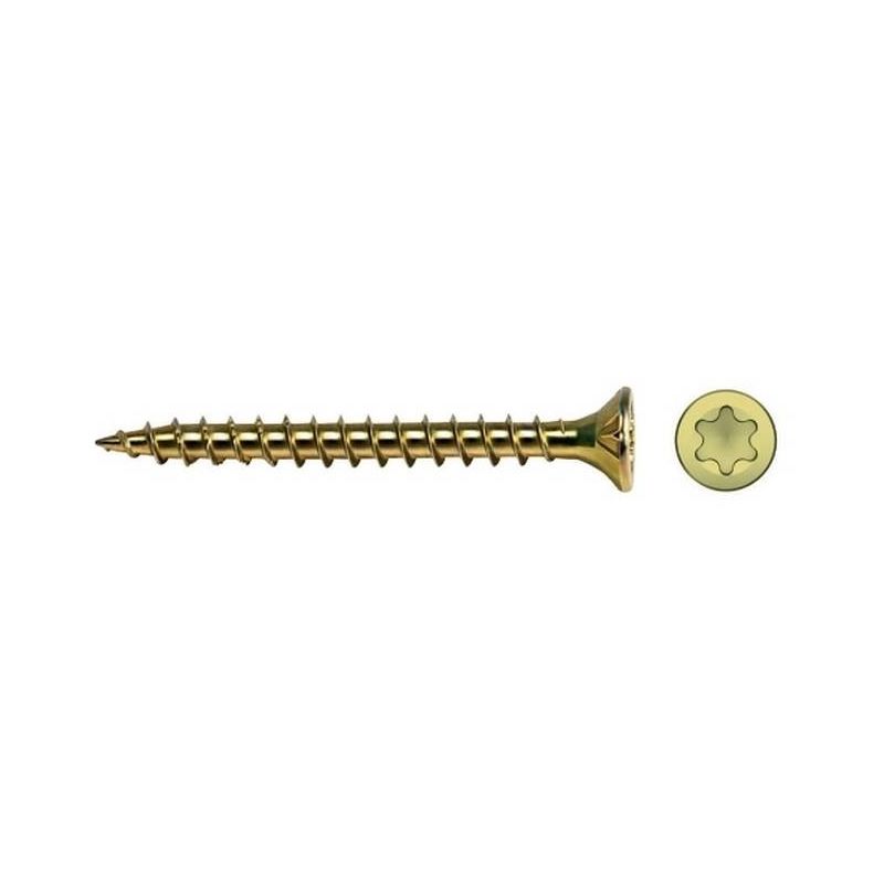 

9B440VLOXS Tornillo VELOX S rosca completa cabeza avellanada impronta SIT 4x40 mm bicromatado (Envase 500 ud) - Celo