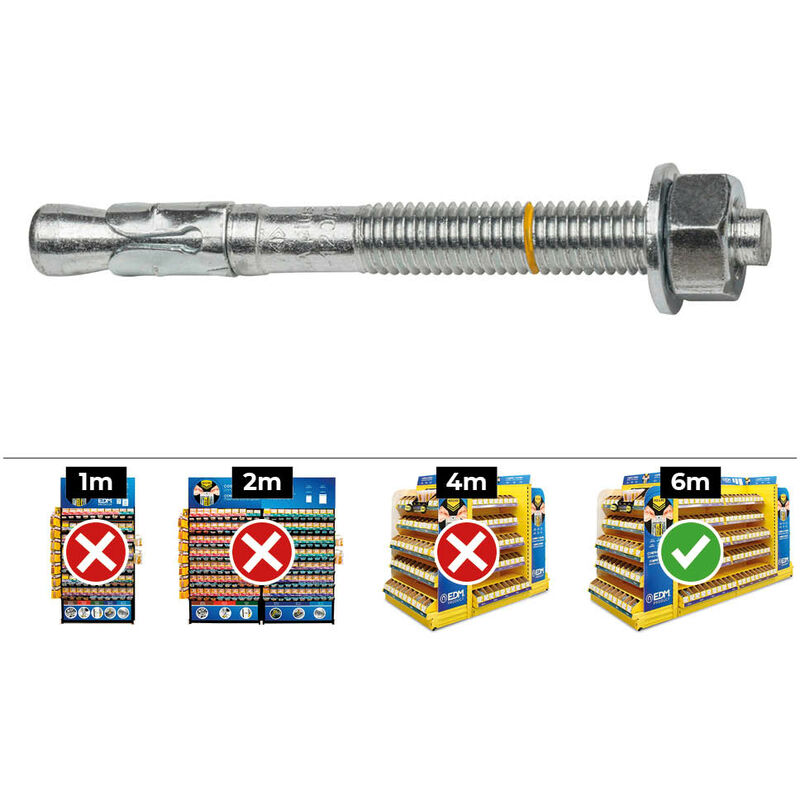 

CELO Caja 40 uni. anclaje homologado ce bap 8-115/50, zincado celo