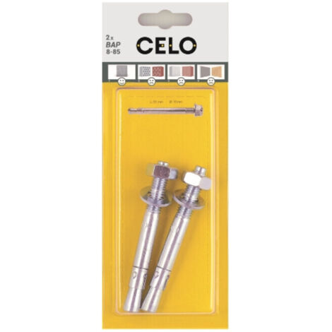 CELO Blister cheville à expansion Blitzanker BA plus 8-85/20 2 pièces