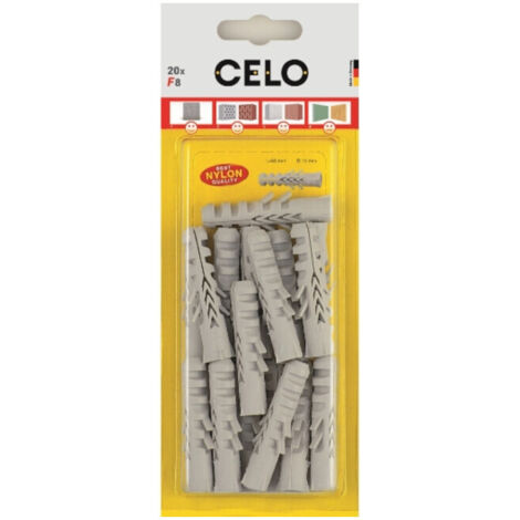 CELO Blister goujon standard F 6 20 pièces