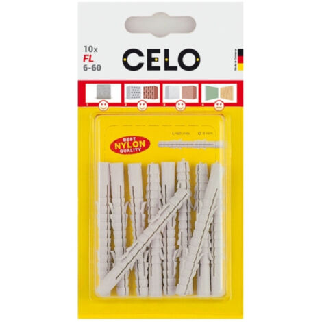 CELO Blister Langer Normaldübel FL 6-60 10 Stk