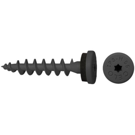 CELO Isolierplattenschraube IPS-H 55 Anthrazit 50 Stk