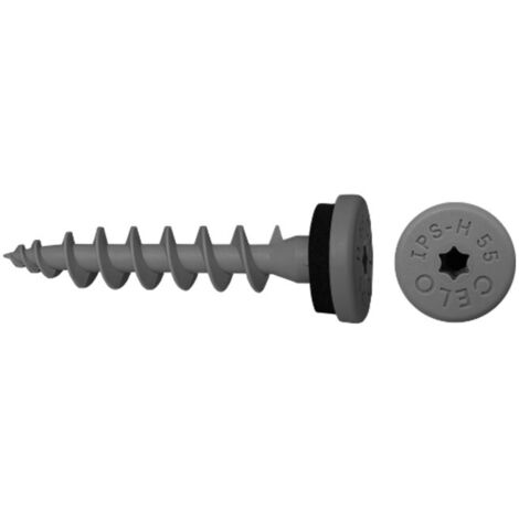 CELO Isolierplattenschraube IPS-H 55 Telegrau 50 Stk