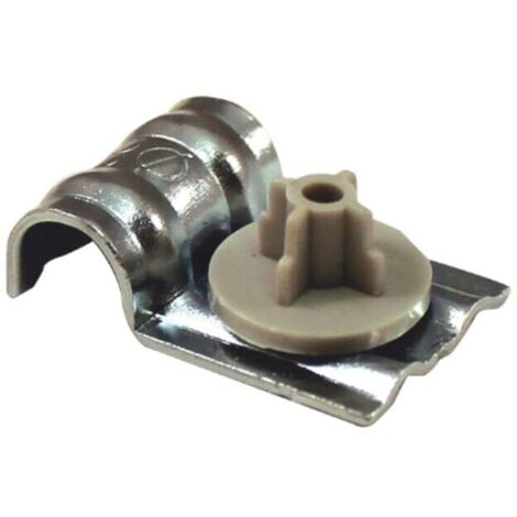 Celo Metallclip PFT10 einfach Rohrschellen, Kabelschellen feuerbeständig, Stahl verzinkt - 100 Stück