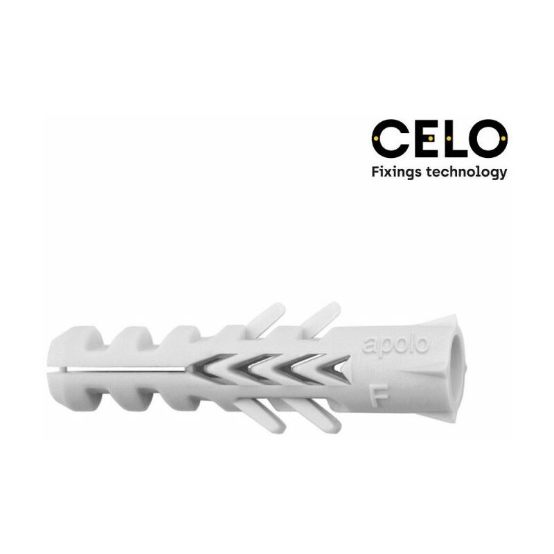 Image of Celo - Scatola 100 pezzi doppio nylon antirotazione taco din / ref nf5