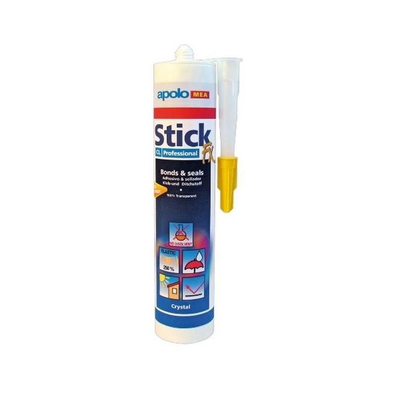 

TR290MSCL Adhesivo y sellante MS multiuso StickFX CL transparente (Envase 12 ud) - Celo