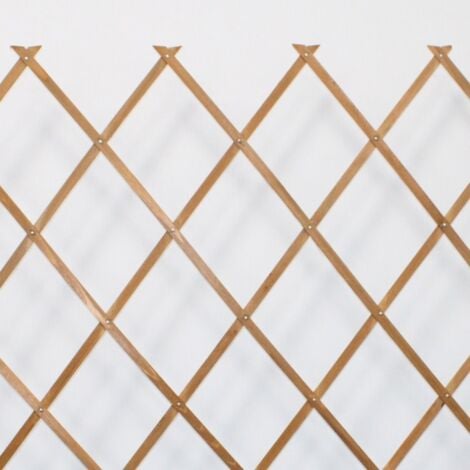 COMERCIAL CANDELA Celosia Madera 0,5X1,5M 100% Madera Pino Natural Tutor de Plantas Resistente Decoracion Jardin