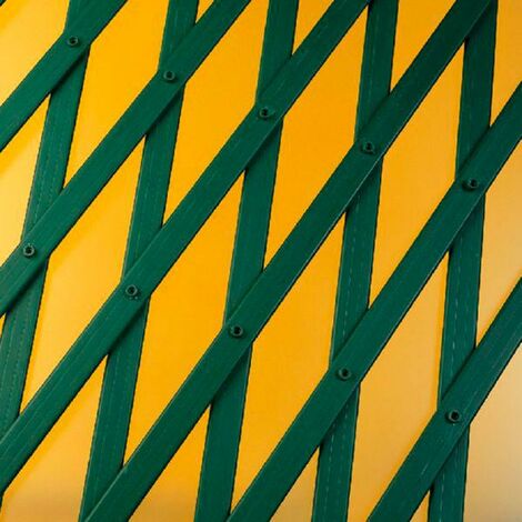 CATRAL Treillis pvc extensible vert 1 x 3