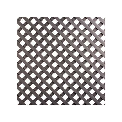 CELOSÍA FIJA PVC ANTRACITA 18 MM
