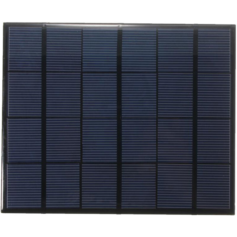 

Happyshopping - Celula solar del panel solar del silicio policristalino de 3.5W 6V, para el cargador 165 * 135m m de la energia de DIY