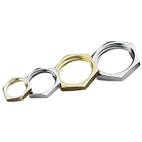 Cembre controdado ottone nichelato m40x1,5