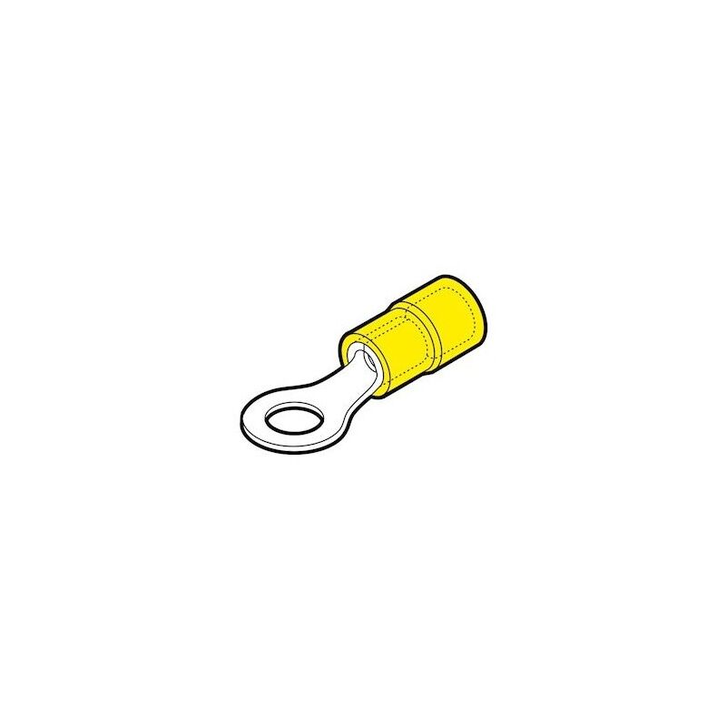 GFM12 Round pre-insulated terminal 4-6mm≤ - Diam.12mm - Cembre