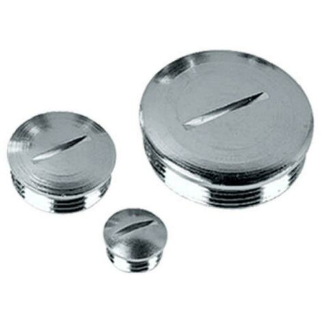 Cembre tappo ottone nichelato ip54 pg11 2052011n