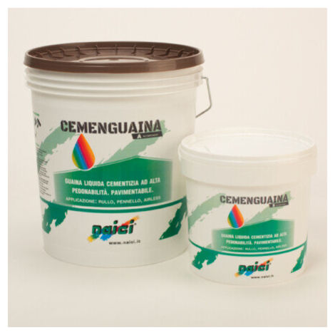 Cemenguaina guaina liquida impermeabilizzante (a+b) grigio scuro 5 kg