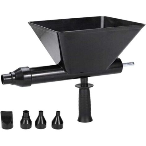 Cement Grouting Machine, Portable Mortar Sprayer, Electric Caulking Gun, Mortar Application Machine for Brick with 4 Nozzles MUMU