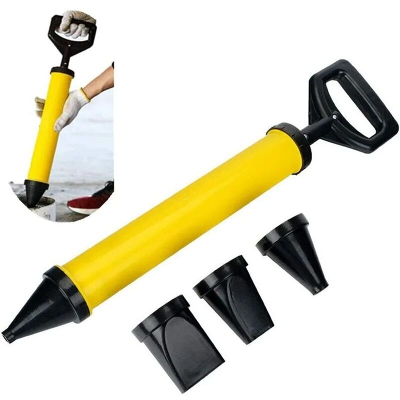 Boed - Cement pistol, mortar gun set, caulking pistol spray mortar lemon mortar applicator with 4 nozzles