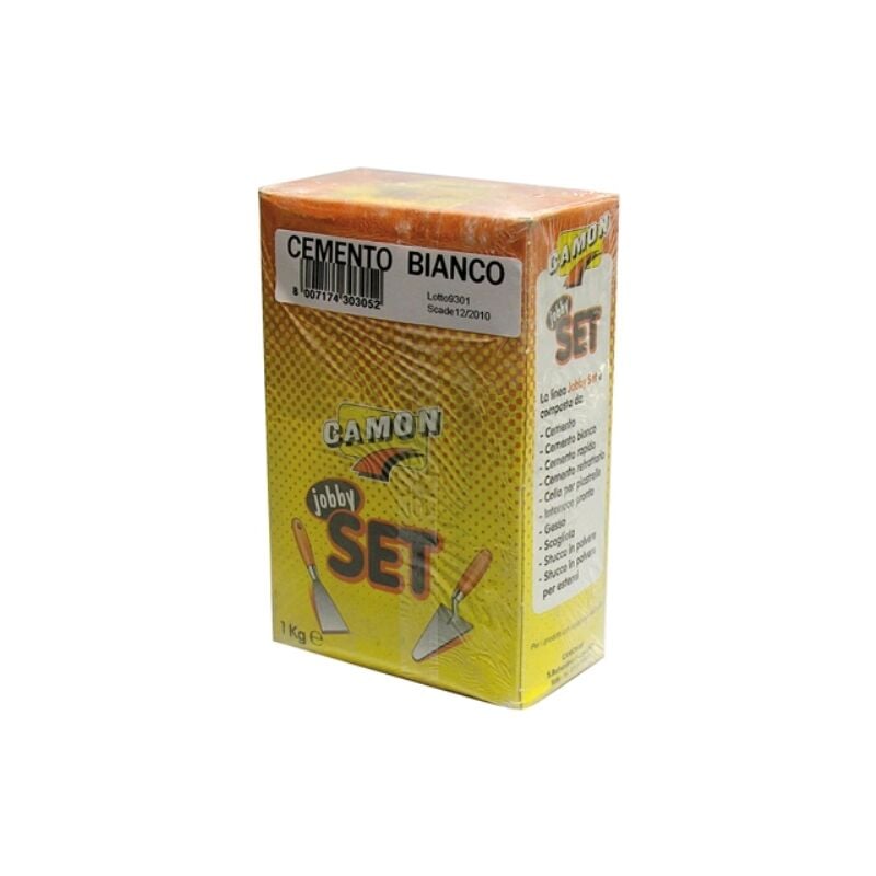 Cemento bianco in brik jobby 1 Kg Camon