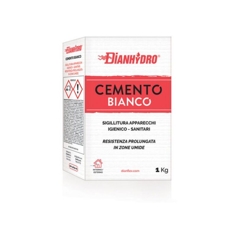 Dianhydro - cemento bianco kg 1