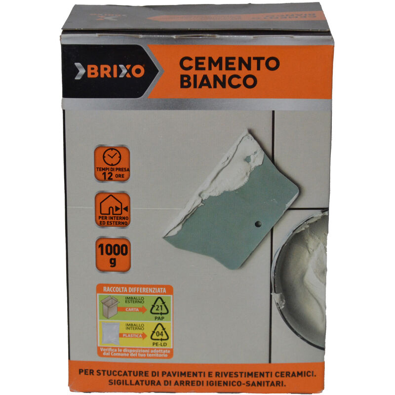 Brixio cemento bianco 1kg 365340