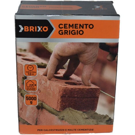 CEMENTO GRIGIO KG 5 PER CALCESTRUZZO E MALTE (24078)