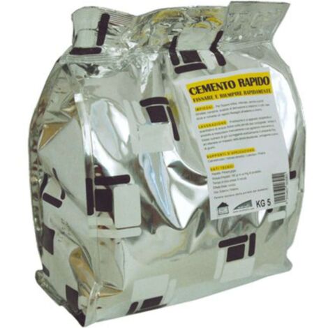CEMENTO GRIGIO PRESA RAPIDA BRIKO LINE - KG 5 - 5 pezzi
