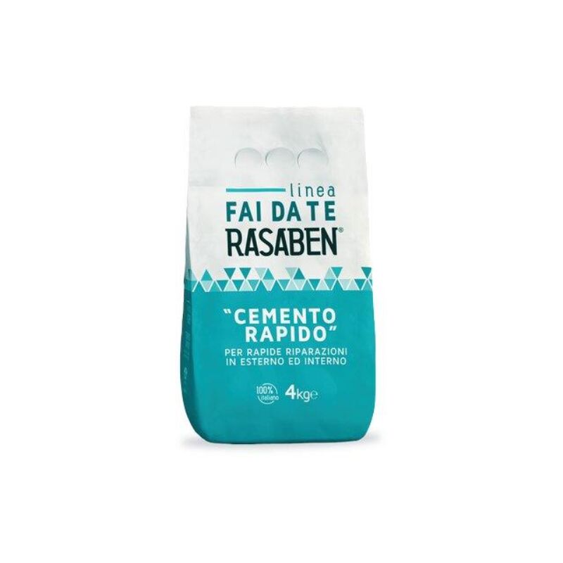 Cemento grigio presa rapida K2 rasaben kg 4 (4