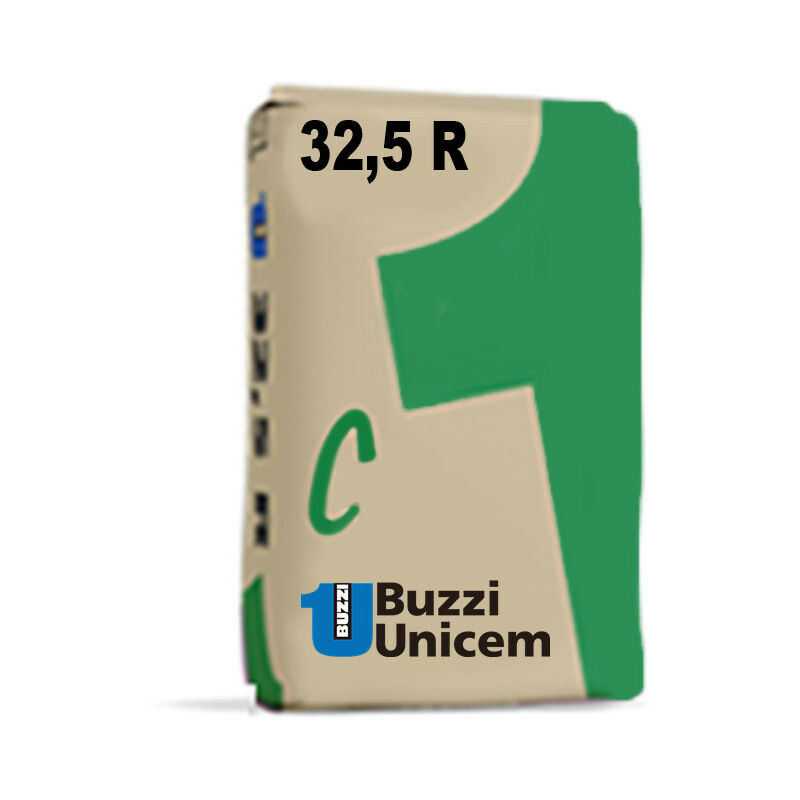 Image of Cemento Nero 25 Kg Classe Di Resistenza 32,5 R Iv/b(P) Materia Prima Per La Produzione Di Conglomerati Cementizi - Buzzi