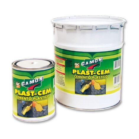 Cemento plastico "plast-cem"  per riparazioni  nero 1 kg