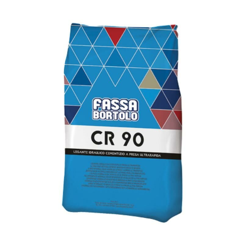 Image of Fassa Bortolo - cemento presa rapida CR90 grigio kg 5