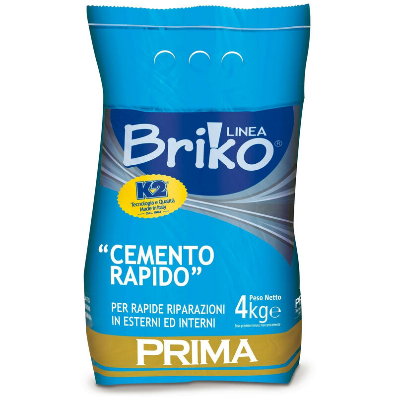 Image of Cemento rapido in polvere Briko K2 per fissaggio rapido -4 Kg