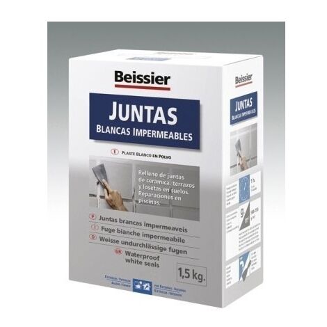 Beissier juntas blancas impermeables 1,5kg 70162002| Aguaplast