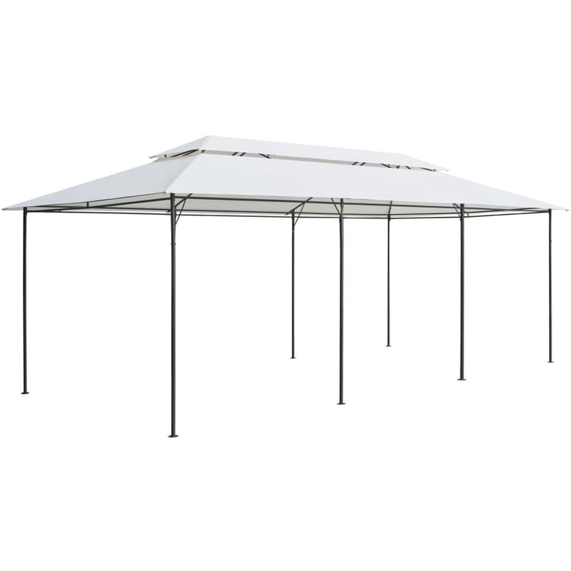 

Cenador 600x298x270 cm blanco 180g/m² - Blanco